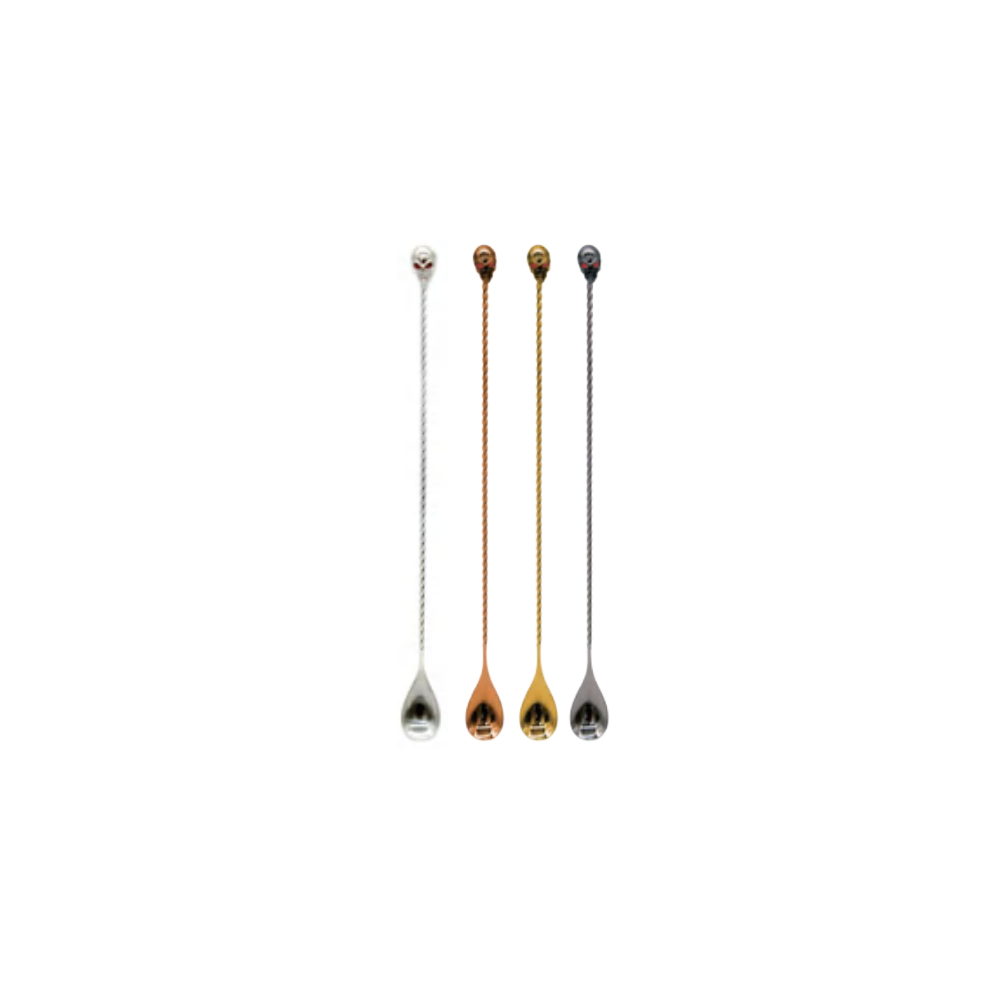 Stainless Steel Skull Bar Spoon