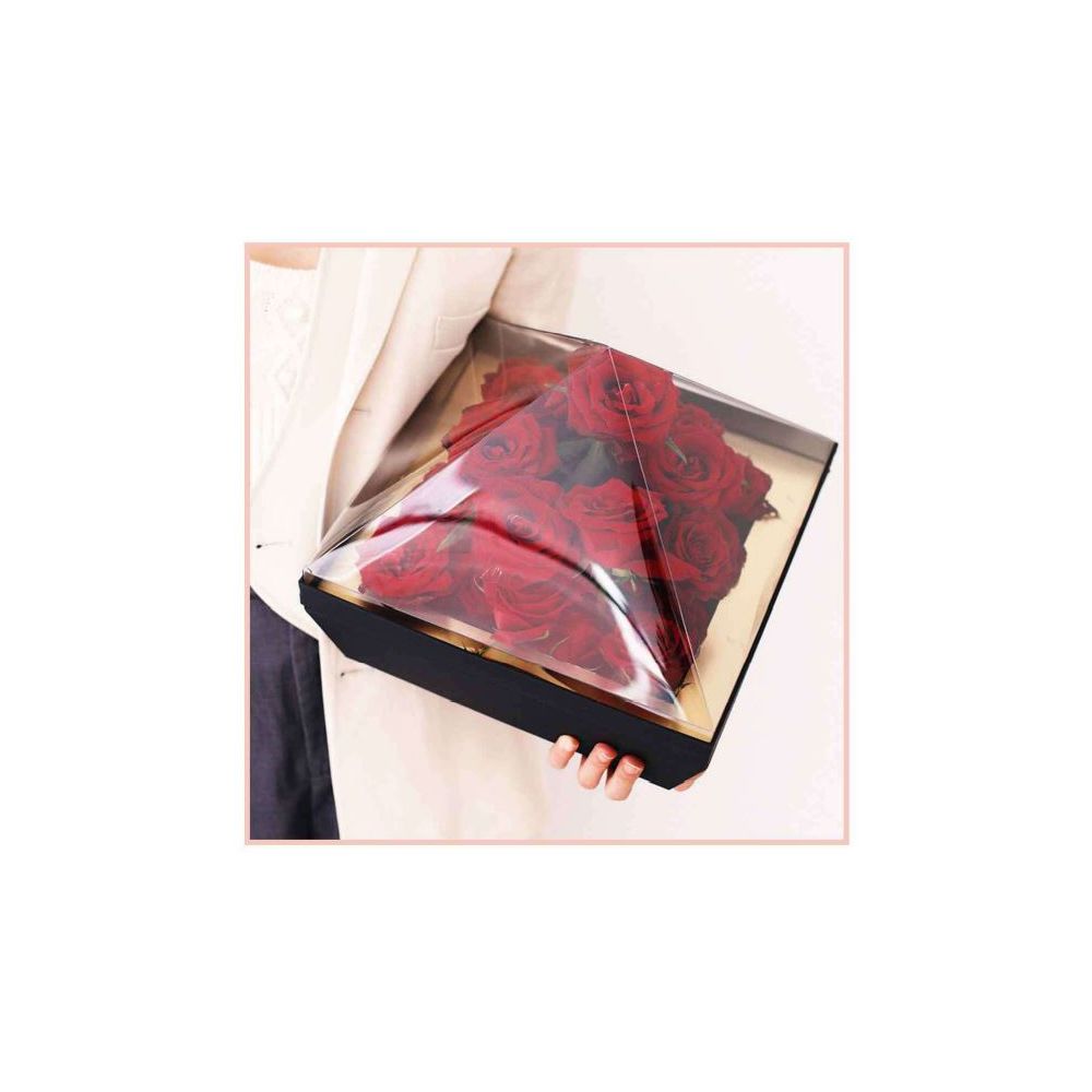 Cardboard Flower Gift Box