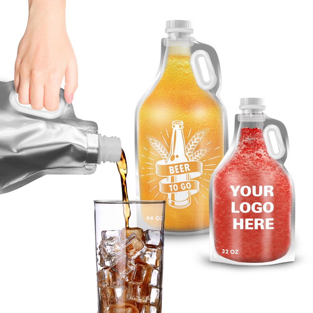 Growler Shaped / Carbonated Bag