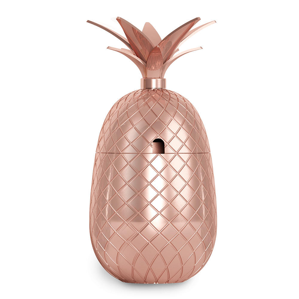 Copper Acrylic Pineapple Cups