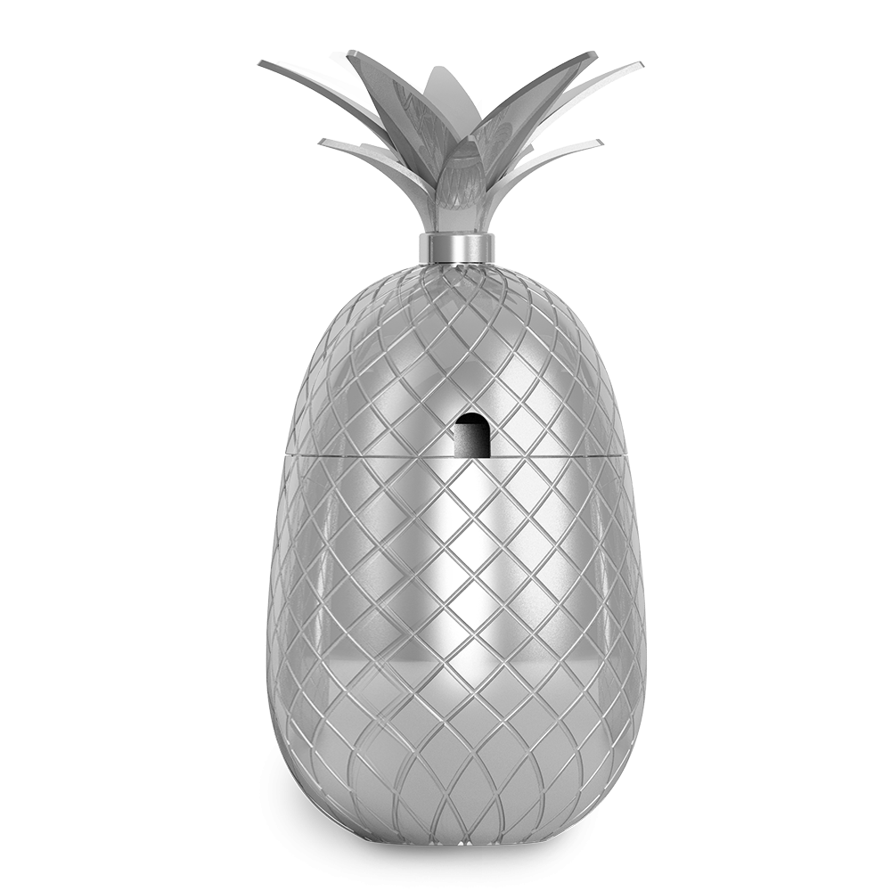 Silver Acrylic Pineapple Cups