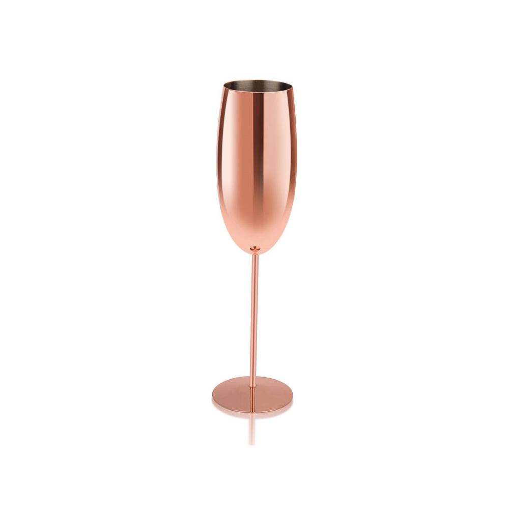 Shinny Plated Copper Champagne Mug
